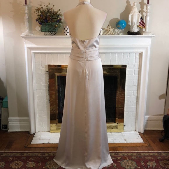 NWT BCBG MaxAzria  Sand Authentic Gown Sz10 $298 - Picture 4 of 7